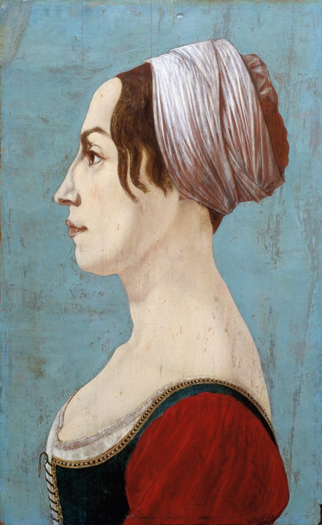 Пьеро дель Поллайоло. Женский портрет