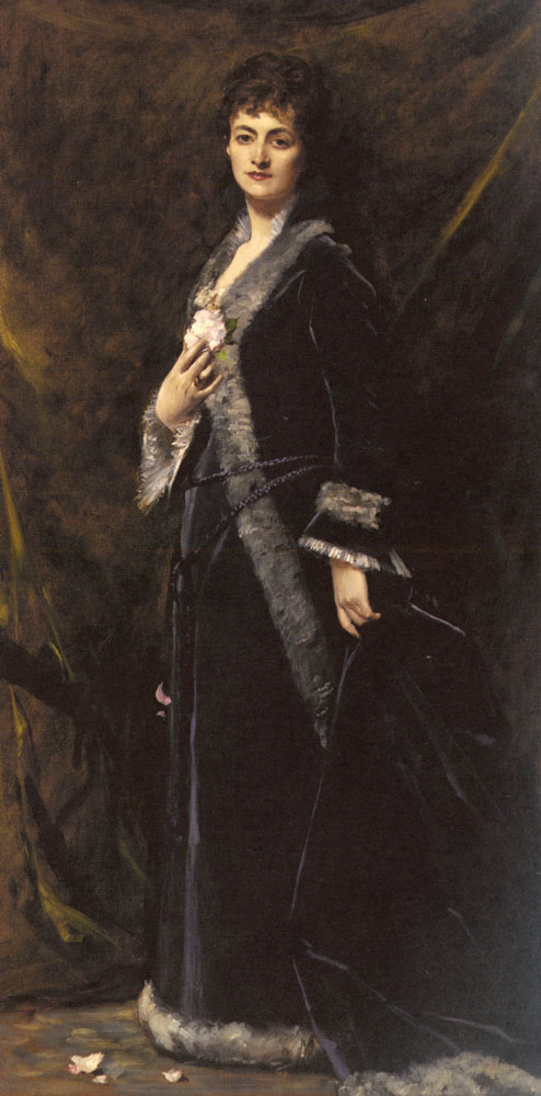 Каролюс-Дюран. Портрет женщины в черном