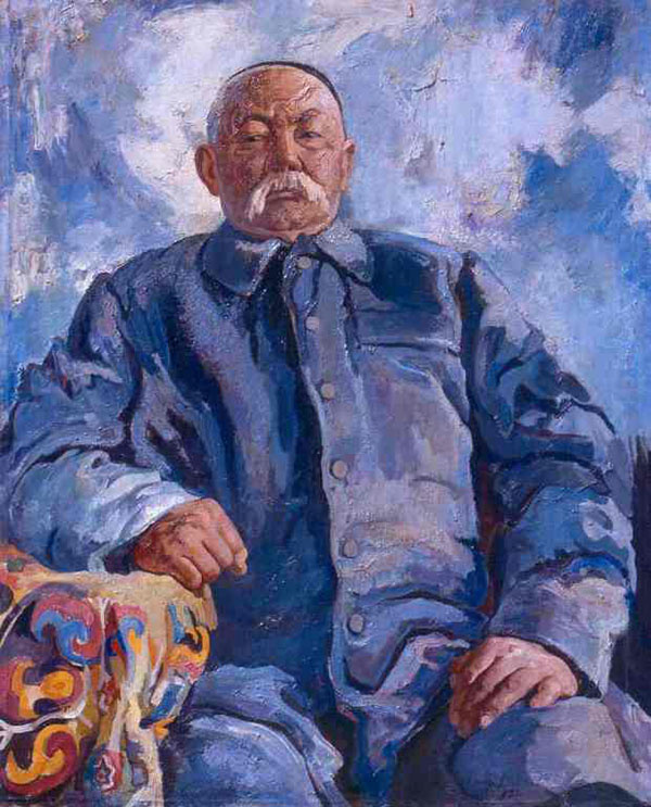 Суйменкуль (Суйманкул) Чокморов. Портрет Саякбая Каралаева