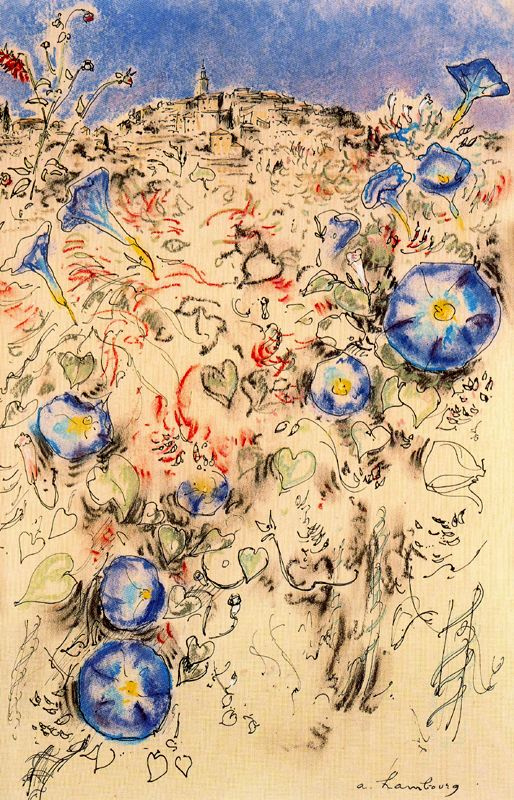 Андре Хамбоург. Голубые цветы