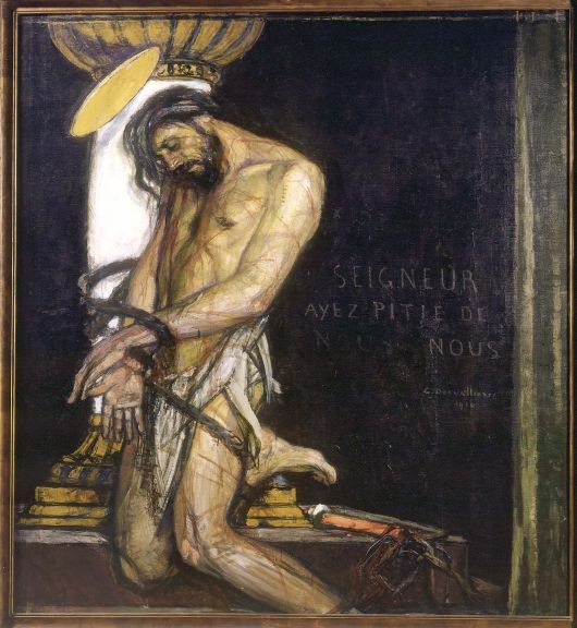 Жорж Девалье. Христос у колонны