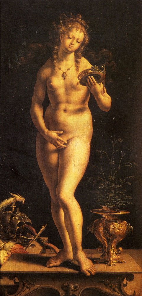 Ян Госсарт. Венера и зеркало