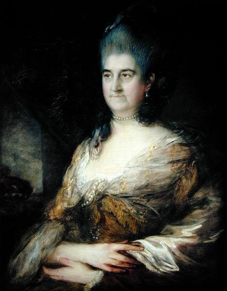 Томас Гейнсборо. Портрет пожилой дамы (Возможно, Элизабет, герцогиня Кингстоуна)