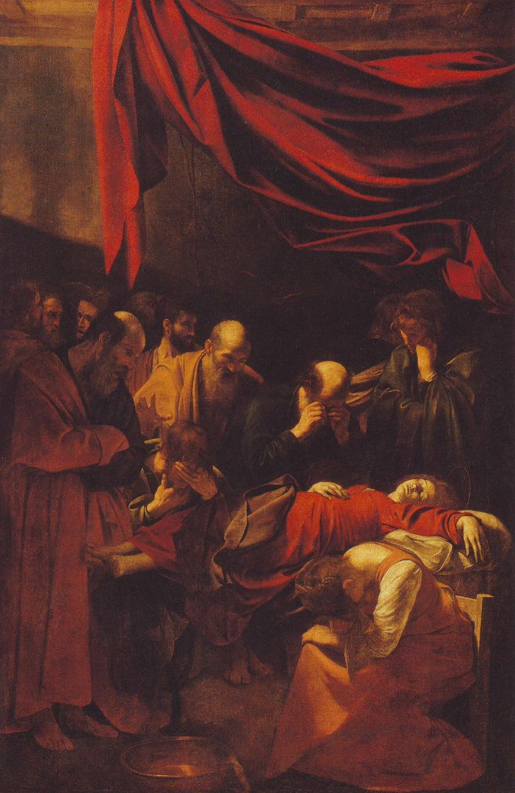 Микеланджело Меризи де Караваджо. Успение Богоматери