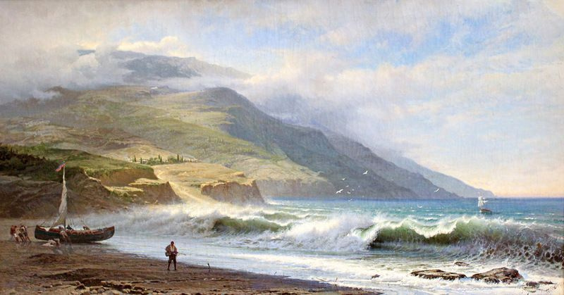 Фёдор ÐлекÑандрович ВаÑильев. Горы и море