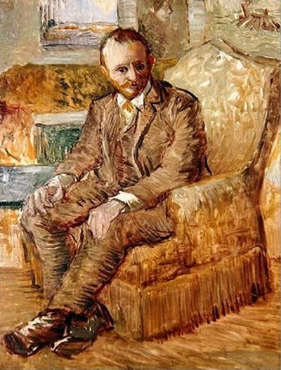 Винсент Ван Гог. Портрет арт-дилера Александра Рида, сидящего в кресле