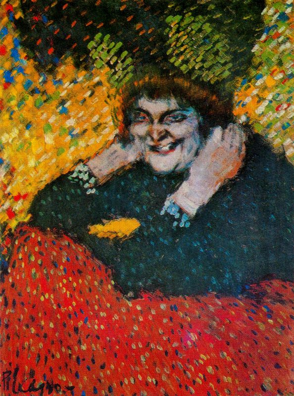 Пабло Пикассо. Старуха (Женщина с перчатками)
