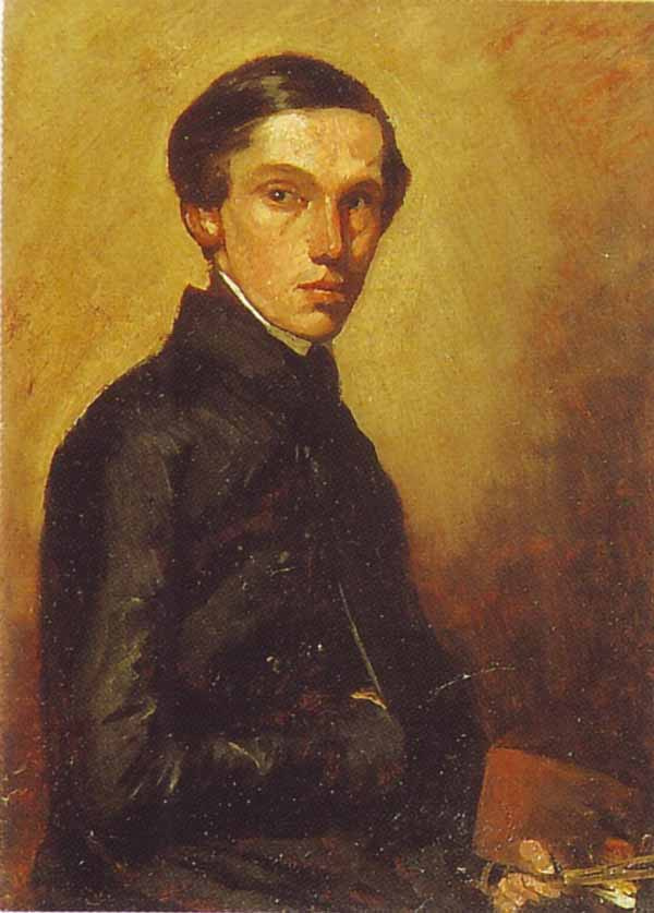 Григорий Григорьевич Гагарин. Портрет художника. 1840-е