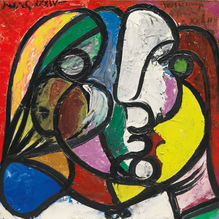 Пабло Пикассо. Голова женщины (Портрет Мари-Терез)