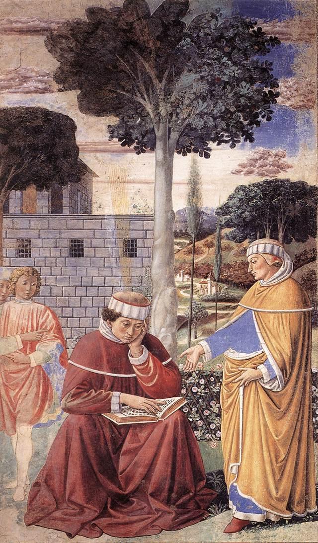 Беноццо Гоццоли. Аврелий Августин