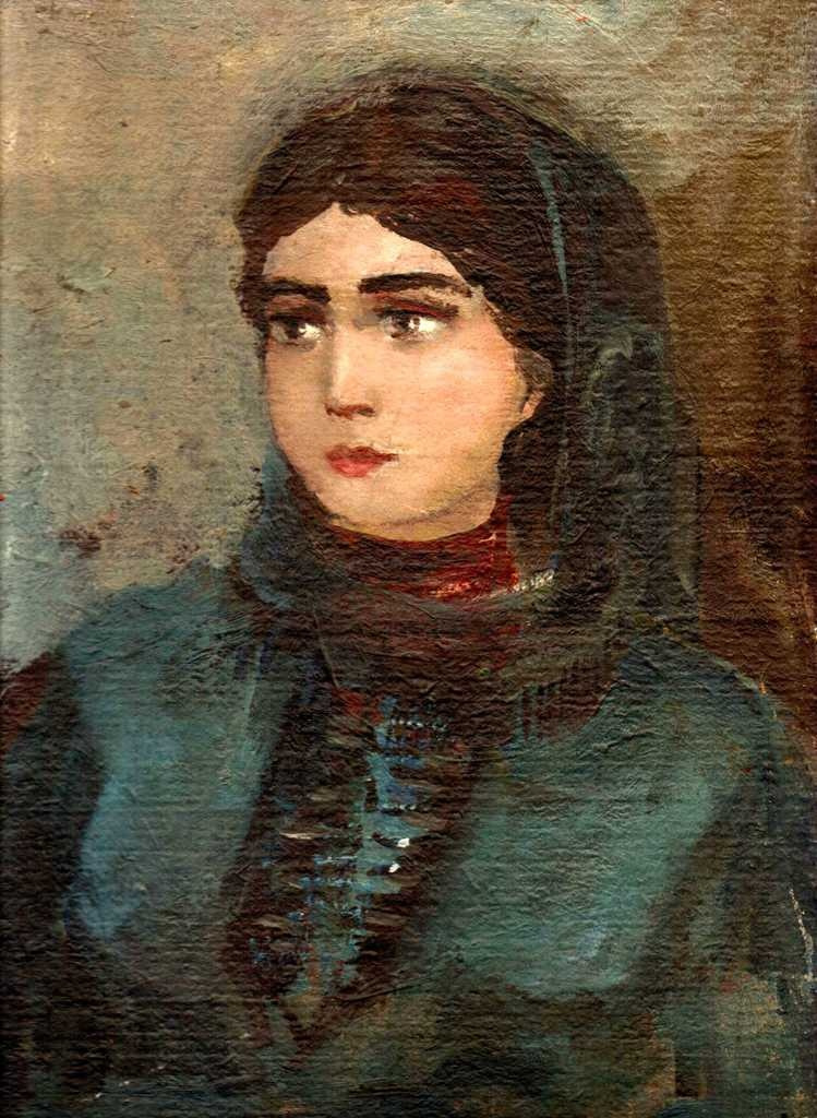 Арби Абдул-Каримович Рассуханов. Портрет женщины