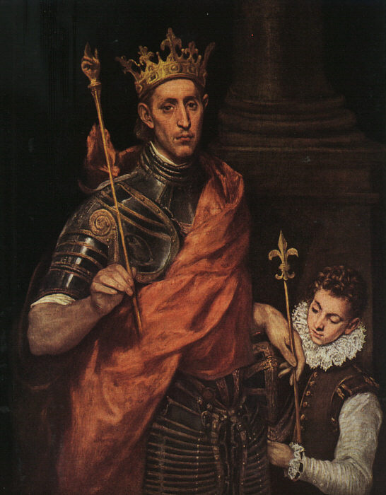 Эль Греко (Доменико Теотокопули). Святой король