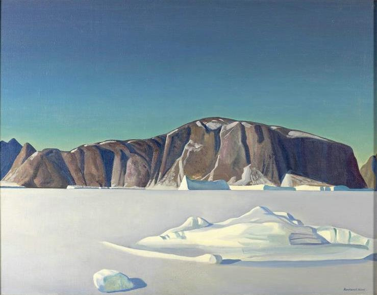 Рокуэлл Кент. Замерзший фиорд. Северная Гренландия