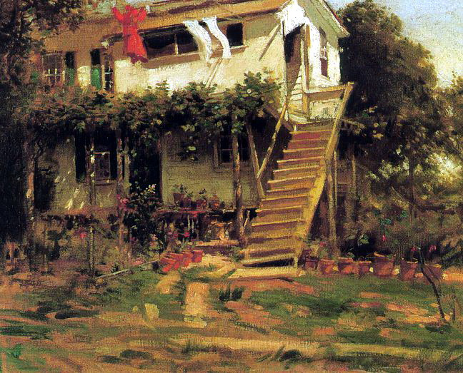 Пол Корноуер. Лестница в сад