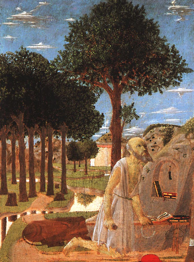 Пьеро делла Франческа. Покаяние святого Иеронима