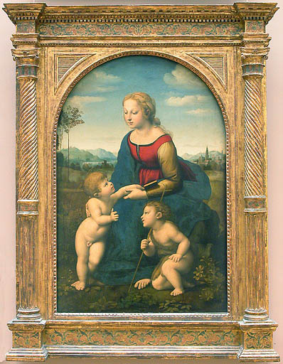 Прекрасная садовница. Мадонна с младенцем и Иоанном Крестителем