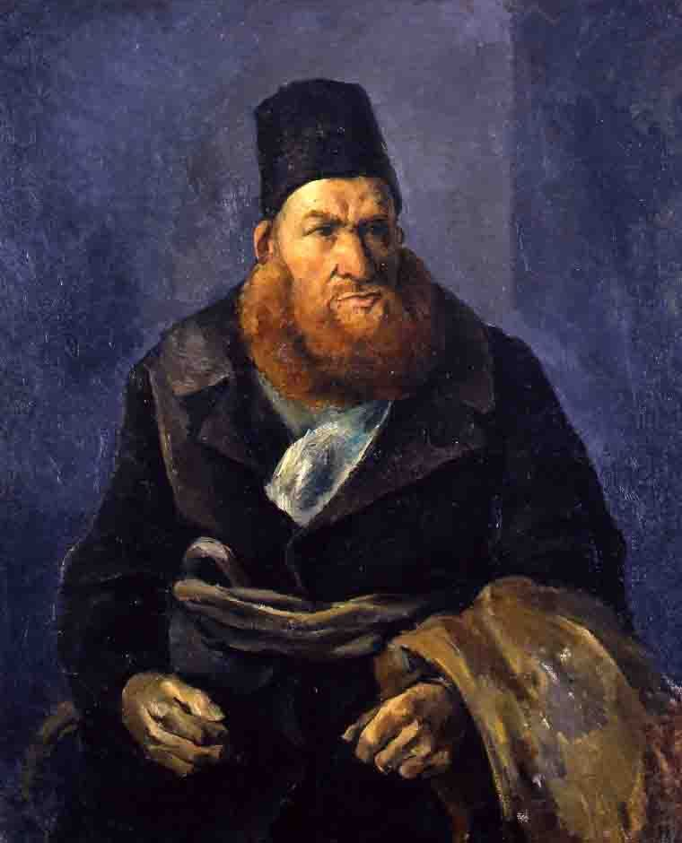 Амшей Маркович Нюренберг. Мужчина с рыжей бородой.