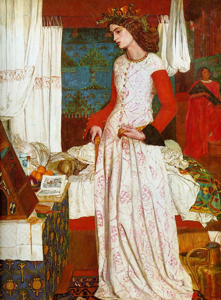 Прекрасная Изольда (Портрет жены художника Джейн Моррис)