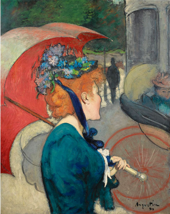 Луи Анкетен. Woman with Umbrella