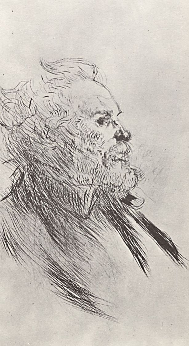 Анри де Тулуз-Лотрек. Портрет живописца и гравера Шарля Морена