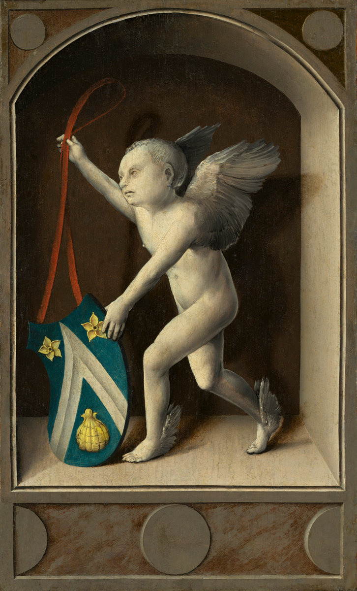 Бернарт ван Орлей. Купидон с гербом Жака Коэна