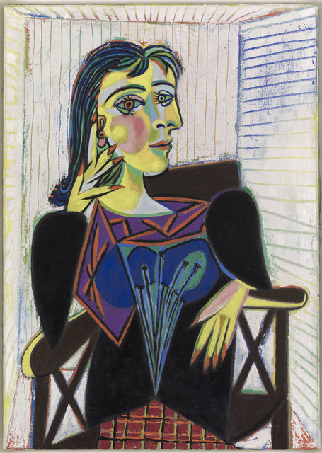 Пабло Пикассо. Сидящая Дора Маар
