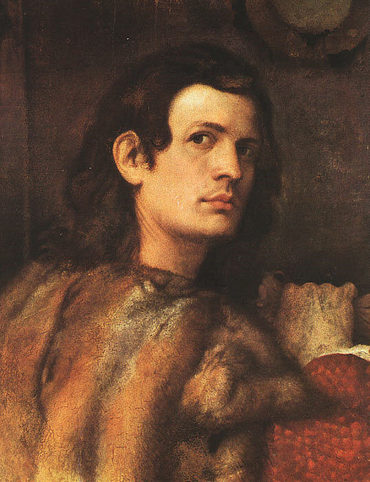 Тициан Вечеллио. Портрет молодого мужчины