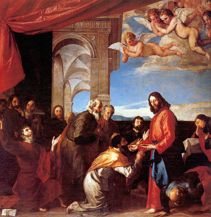 Хосе де Рибера. Причастие святых апостолов