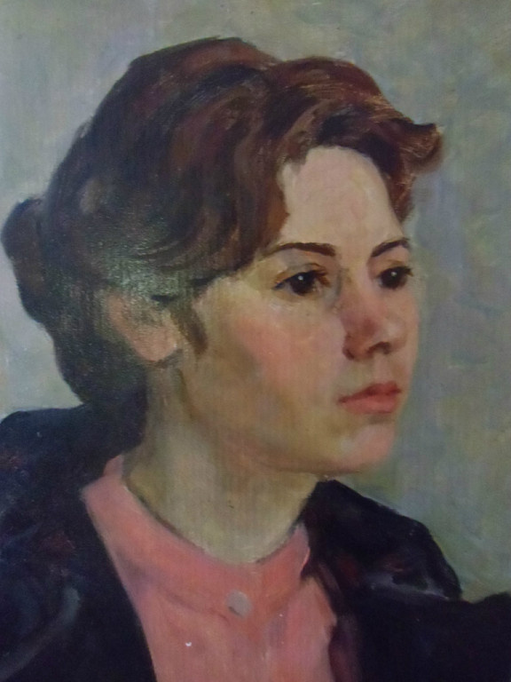 Валентина Матвеевна Фролова. Портрет девушки