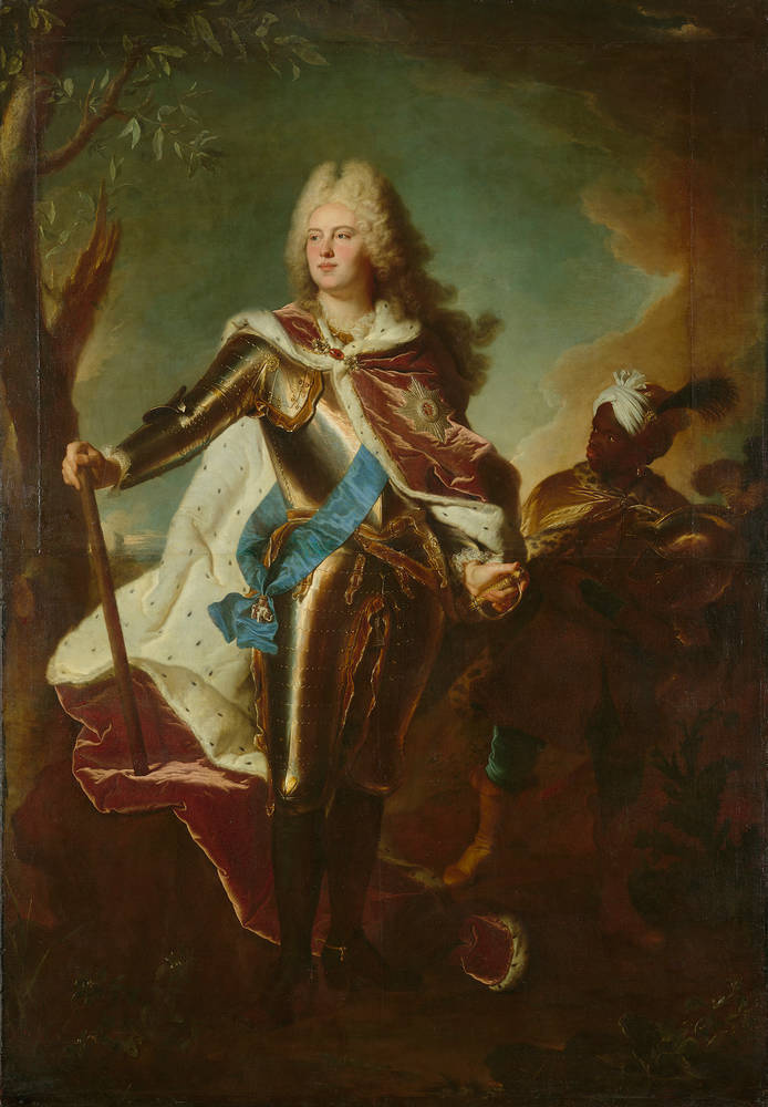 Гиацинт Франсуа Оноре Риго. Портрет Фридриха Августа II, курфюрста Саксонского