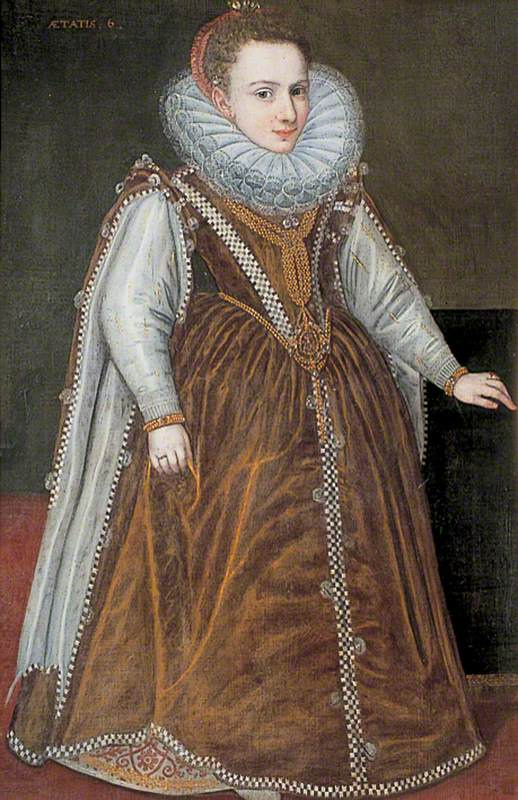Софонисба Ангвиссола. Инфанта Каталина, внучка герцога и герцогини Парма