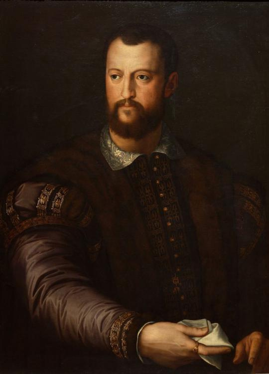 Аньоло Бронзино. Портрет Козимо Медичи, великого герцога Тосканы