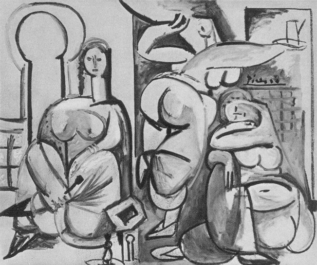 Пабло Пикассо. Алжирские женщины, версия В