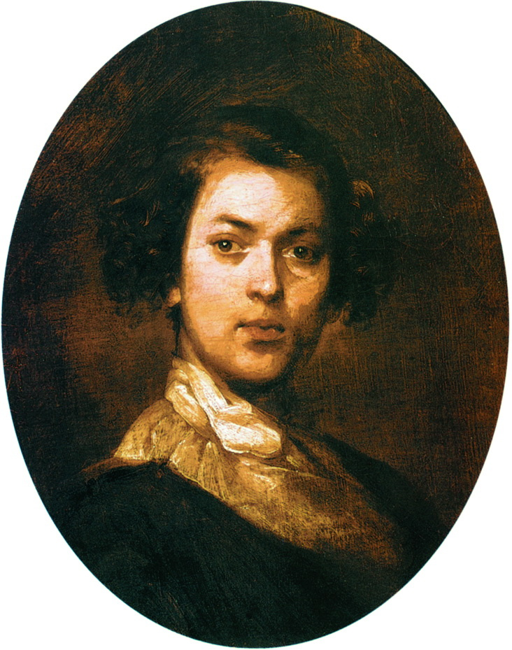 Иван Кузьмич Макаров. Автопортрет в юности. 1840