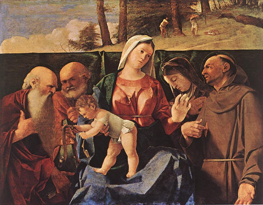 madonna and child with saints