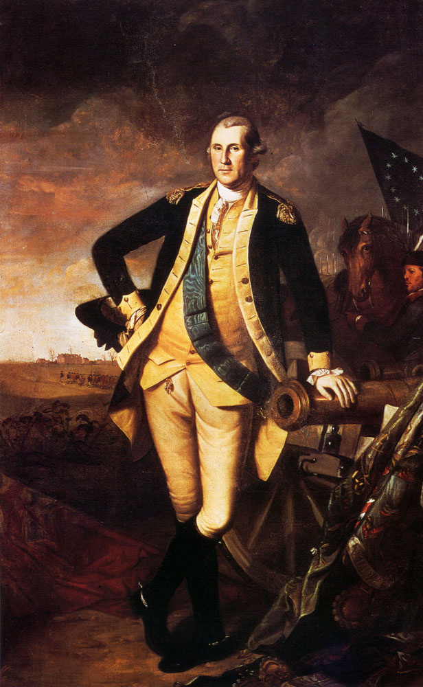 Чарльз Уилсон Пил. Джордж Вашингтон в Принстоне