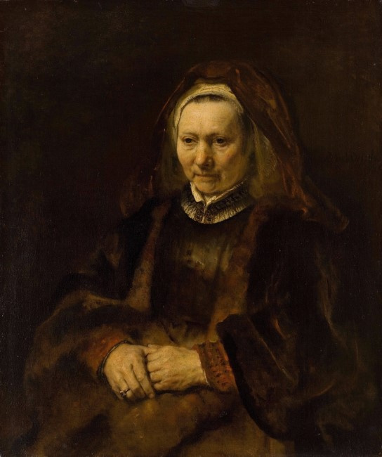 Рембрандт Харменс ван Рейн. Портрет пожилой женщины