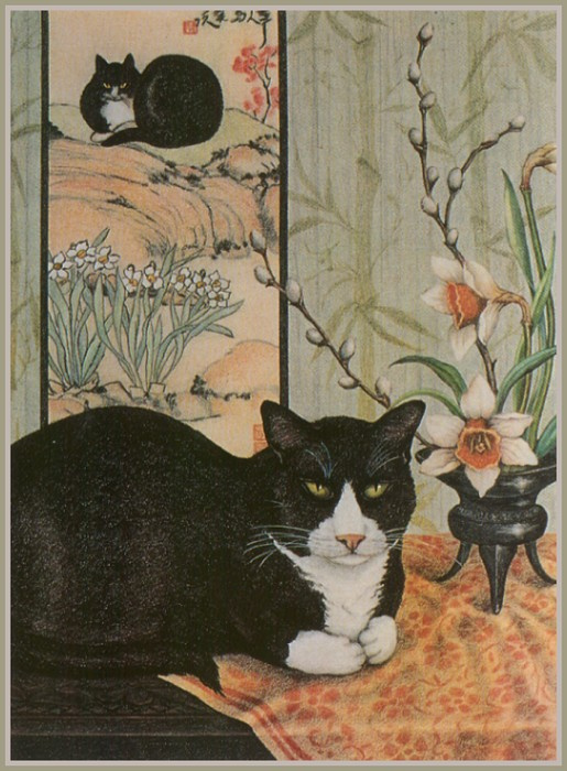 Джоан Кристенсен. Черный кот