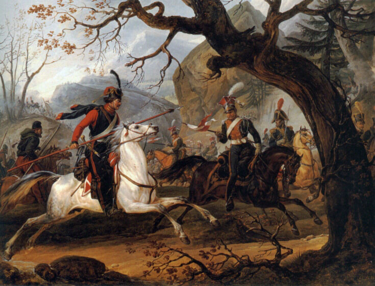 Эмиль Жан Орас Верне. Наполеоновские битвы в Альпах