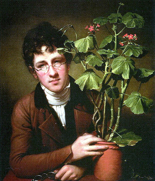 Рембрандт Пил. Мальчик с цветком