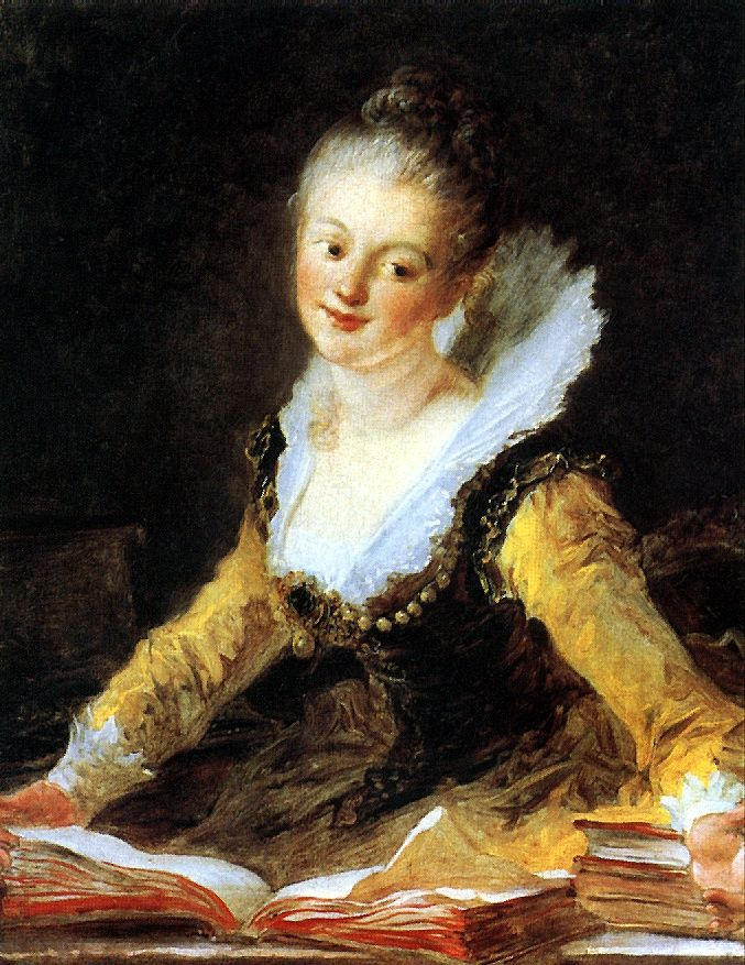 Жан Оноре Фрагонар. Портрет мадам Брийон де Жуи, французского музыканта и композитора