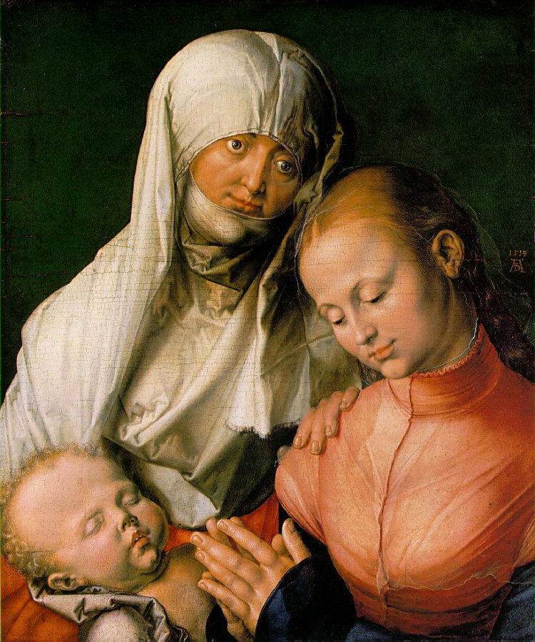 Мария с младенцем и св. Анной