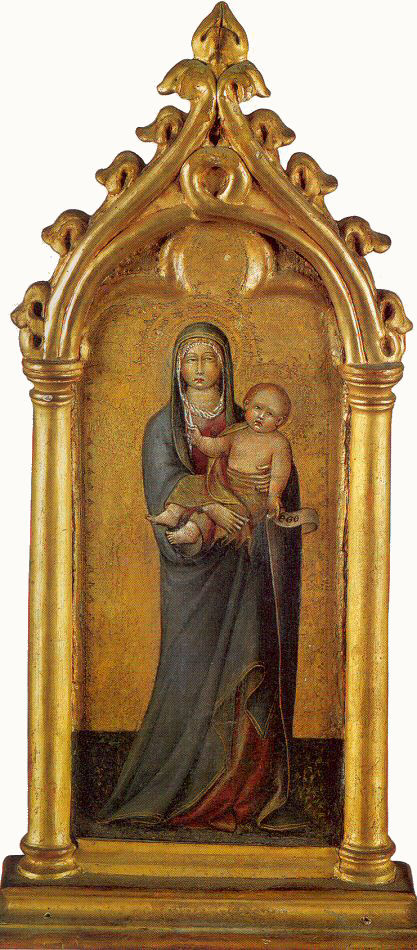 Джованни ди Паоло. Богородица с младенцем
