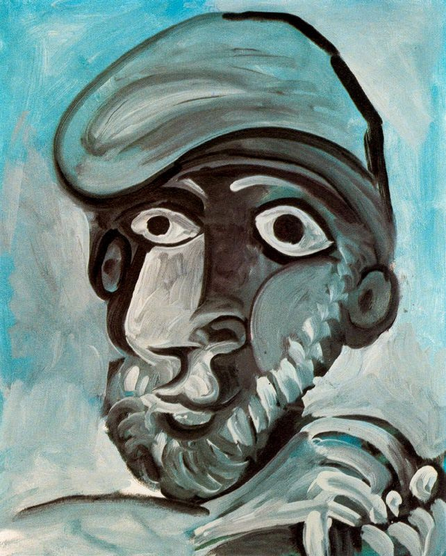 Пабло Пикассо. Портрет мужчины в берете