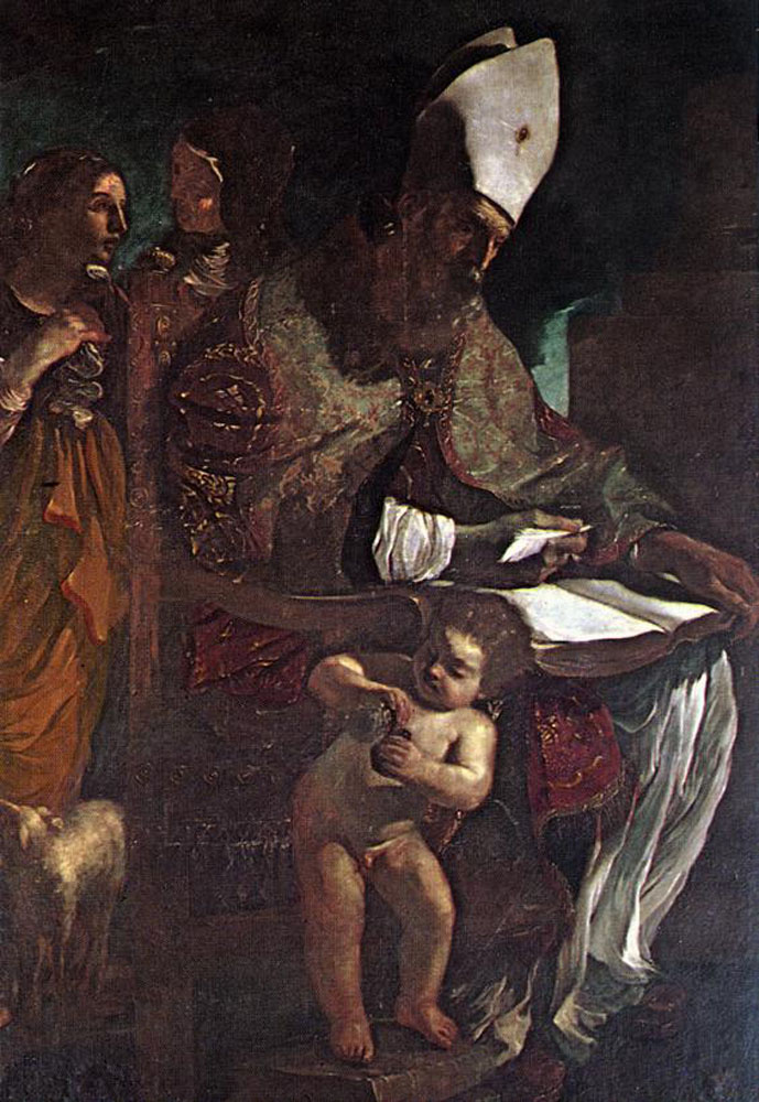 Джованни Франческо Гверчино. Блаженный Августин