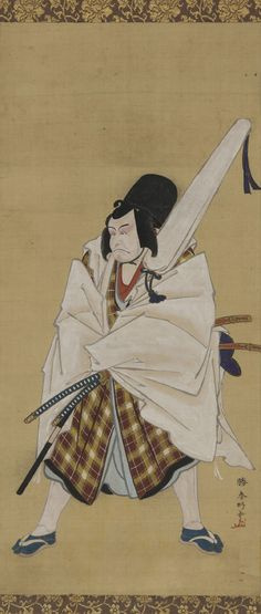 Katsukawa Shunsho. Актер Итикава Ebizo