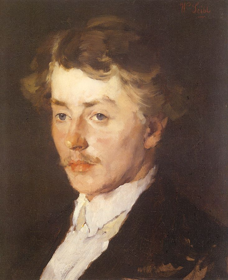 Вильгельм Мария Хубертус Лейбль. Мужской портрет