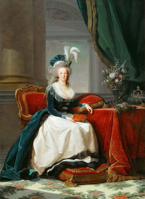 Элизабет Виже-Лебрен. Королева Франции Мария Антуанетта