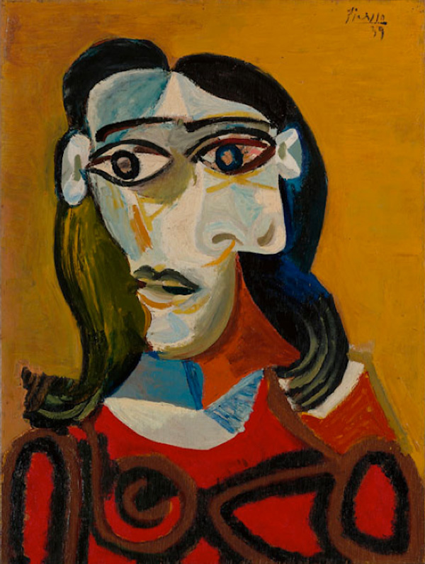 Пабло Пикассо. Темноволосая девушка (Дора Маар)