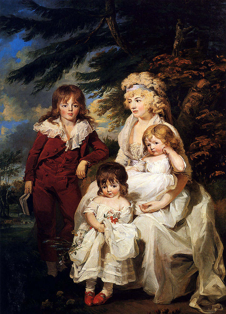 Джеймс Уорд. Мать с детьми